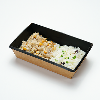 Фрикасе с грибами и рисом (0,310гр.)