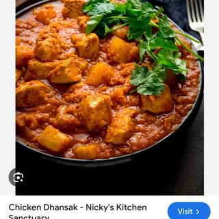 Chicken Dansak