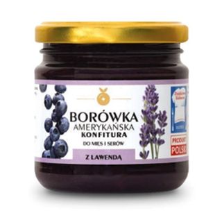 Borówka Amerykańska, Konfitura Z Lawendą 220 G
