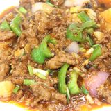 Shredded Beef With Chinese Black Bean Sauce & Green Pepper