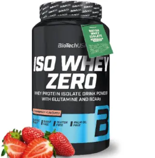 Iso Whey Zero Strawberry BioTechUSA 908Gr.