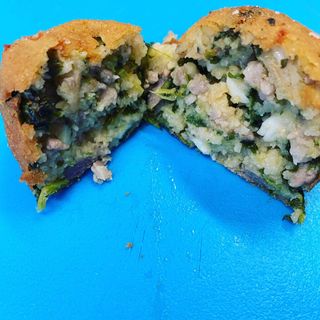 Polpette di salsiccia, friarielli