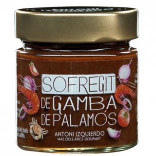 Sofrito gourmet de Gamba roja de Palamos. 