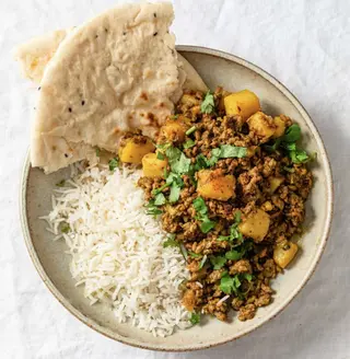 Arroz basmati keema 