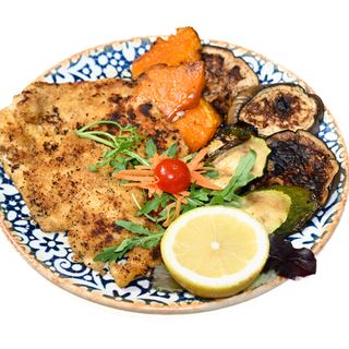 Petto di pollo panato