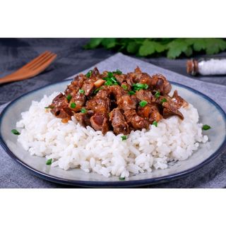 Gizzard Ugali / Chapati / Rice