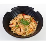 კვერცხის ატრია კრევეტით