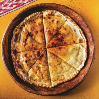 Нан-шелпек с рубленным мясом