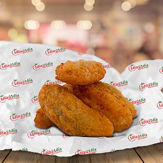 Jalapeños Con Cheddar Rebozado