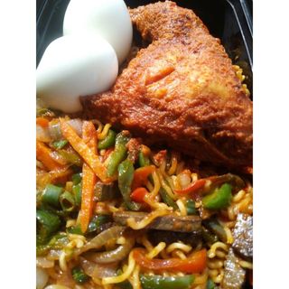 Noodles With Egg & Meat