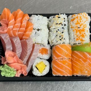 Sushi sashimi frio ( cold ) 20 peças 