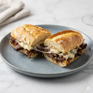 Bocadillo De Camaiot Y Queso