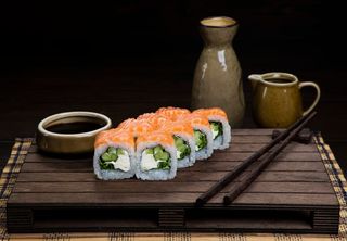 Սերուցքային սաղմոն, 8 կտոր