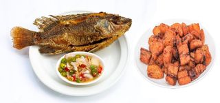 Alloco Poisson Grillé (Chez Moayé)