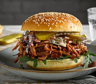 Pulled pork sandwich