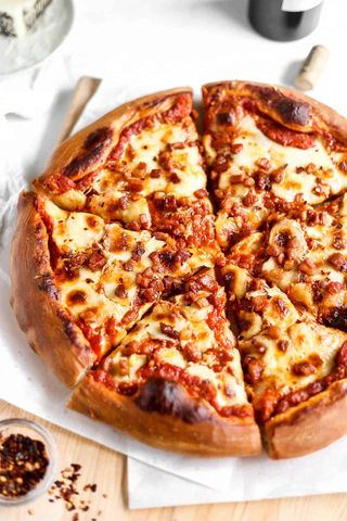 Pizza amatriciana