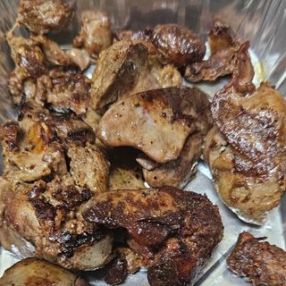 Ficăței de pui la grătar