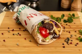 Shaorma lipie mica amestec porc,pui, vita si berbecut