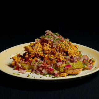 Pan Pita Con Pollo Tikka Masala