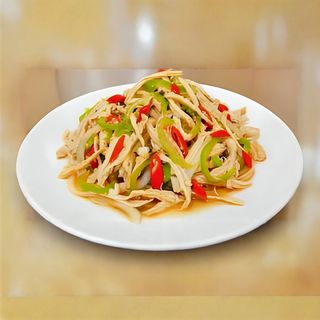 17. Pollo sminuzzato in salsa piccante