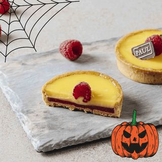 Tarte passion framboises