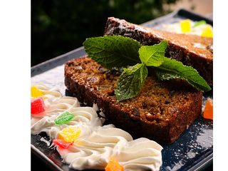 Морквяний кекс з кремом москарпоне  (150/20г)