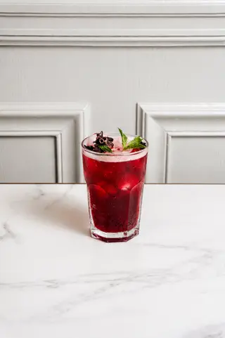 Thé glacé hibiscus vanille