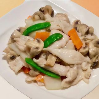 Pollo con Champiñones