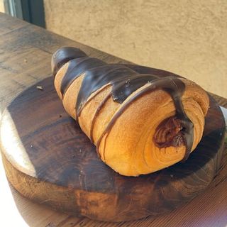 Caracola con chocolate