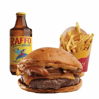 Bacon Cheeseburger Menu + Raffo Grezza