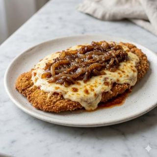 Milanesa Fugazzetta Caramelizada