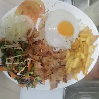 Kebab Prato Menu
