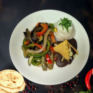 Fajitas de Verdura  (4 Tacos)