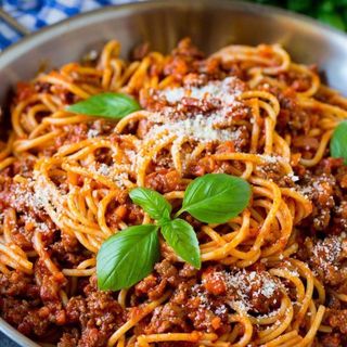 87. Espaguetis boloñesa 
