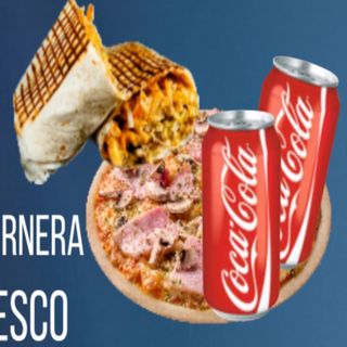 Combo Taco (1 Ud.) Y Pizza Pequeña 1 Ud.) 2 bebidas