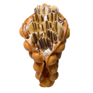 Bubble Waffle Banane