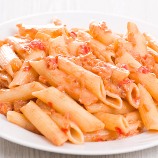 Pâtes Sauce Rosée Escalope