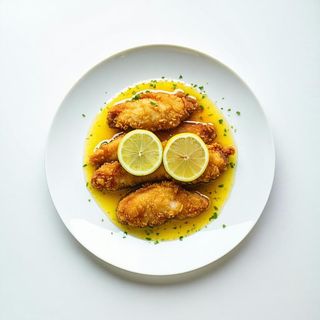 312.. Pollo al limone