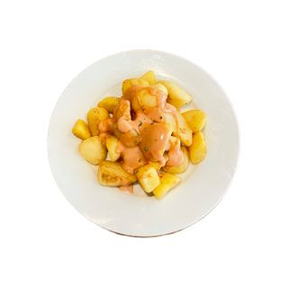 Patata con salsa brava 