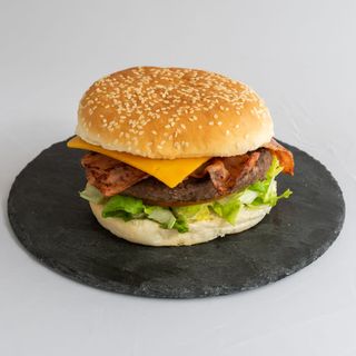 Clásica bacon cheese burger 