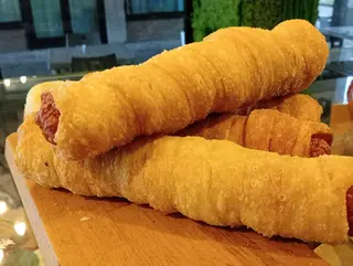 Hot dog fritto