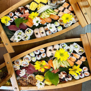 Barco de sushi XL Fiesta (samurai)