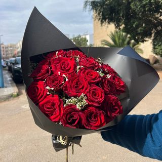Bouquet de 20 Roses Rouges