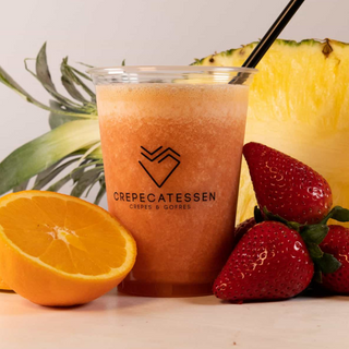 NARANJA, FRESA Y PIÑA