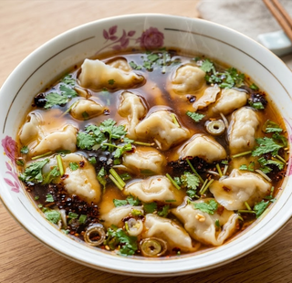 Kisela supa sa knedlama酸汤饺子