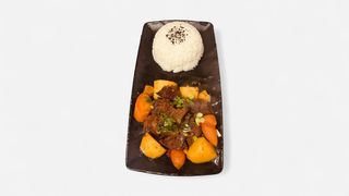 Beef rice 土豆烧牛肉