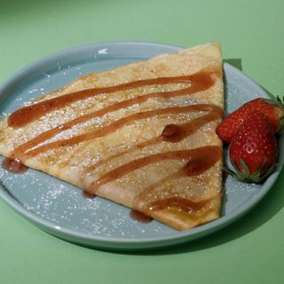 Crêpe nutella e salsa di fragole