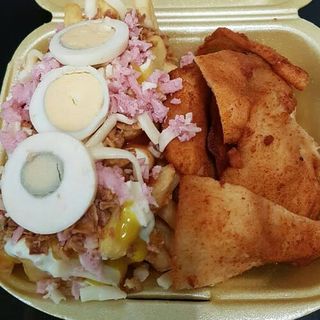 Combinado Pechuga Empanada Con Papas Al Gusto