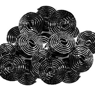 Rotelle di liquirizia classiche