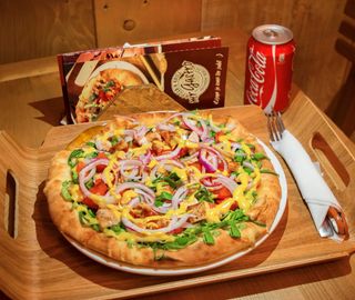 Mr Gastro grill chicken pizza